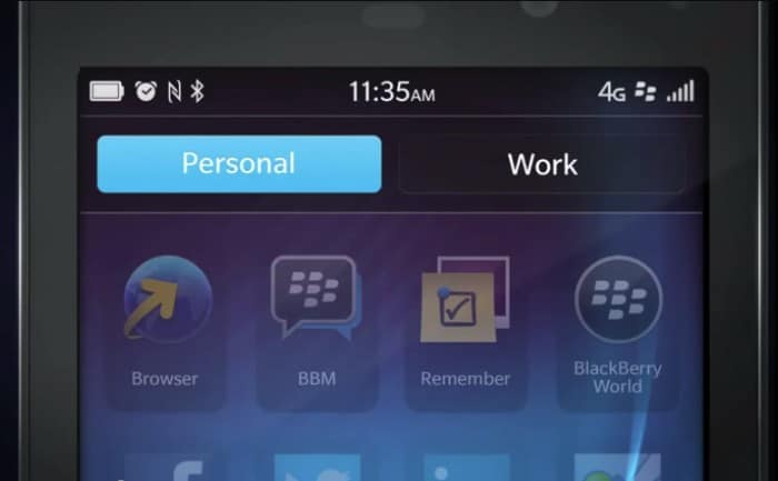 BlackBerry Balance